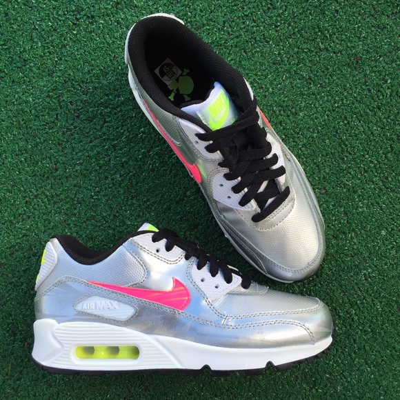 Women's Nike Air Max sneakers silver - Picture 3 of 4