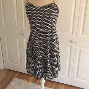 Black and white dress