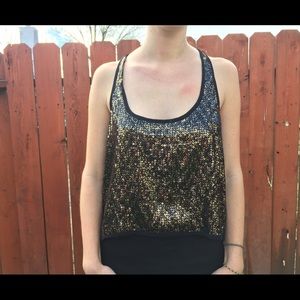 Sparkly tank perfect for your night out