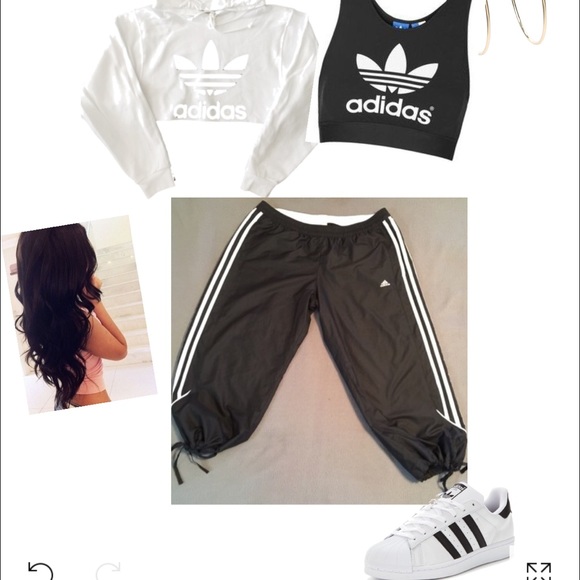 Adidas running capris