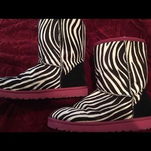 Zebra uggs
