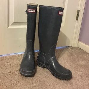 Hunter rain boots