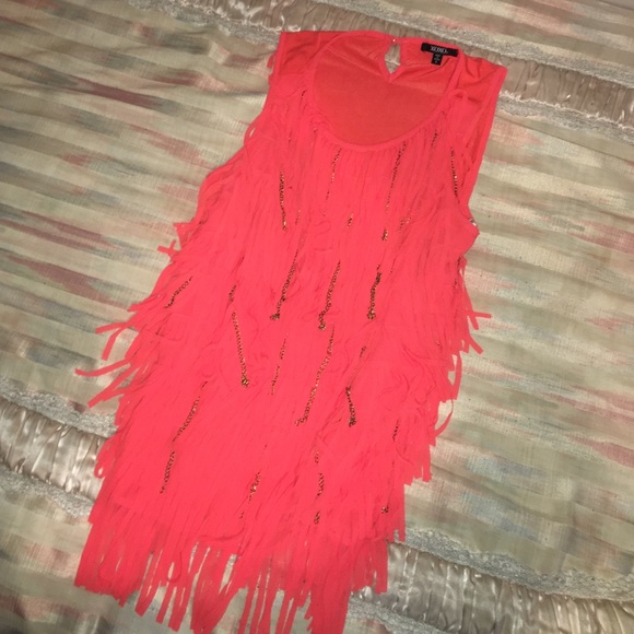 💗HP! 🎉Xoxo Fringe top - Picture 3 of 4