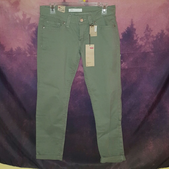 Green Levi Pants