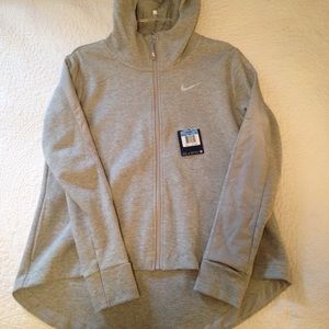 Nike high low jacket