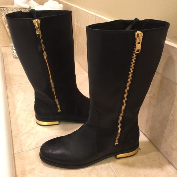 Sperry Shoes - Sperry Black Leather Boots