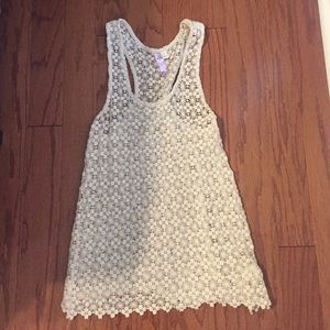lace tank top