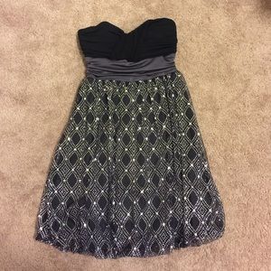 Adorable little black and sparkly dress