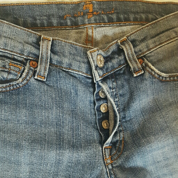 7FAMK Boycut denim - Picture 3 of 4