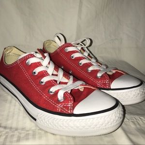 Red converse only worn once