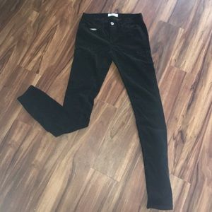 Madewell Corduroy Black Pant