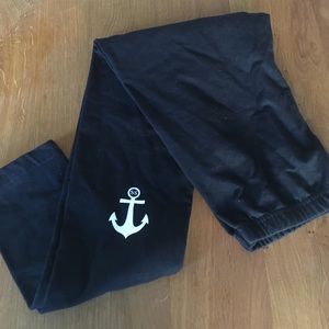 Salmon Sister Anchor Leggings