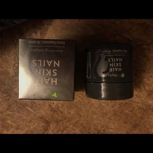 Hair skin and nails.