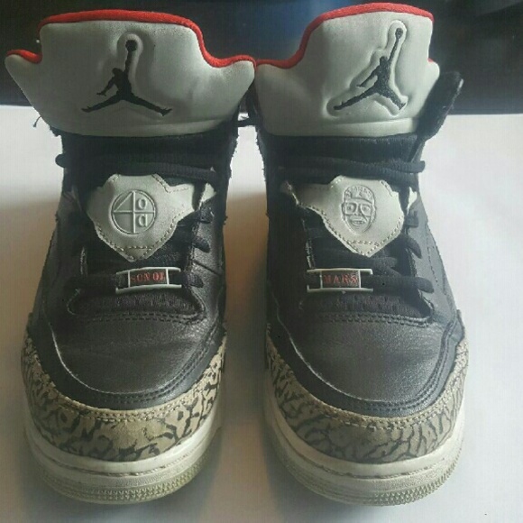 Air Jordan Son of Mars Black Cement Low Top - Picture 4 of 4