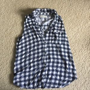 Abercrombie kids sleeveless blouse