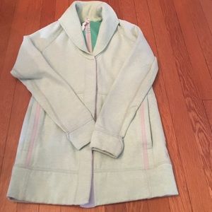 Lululemon mint green shawl sweatshirt
