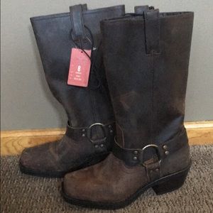 Brown Leather Boots