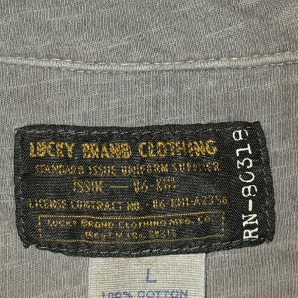 Lucky brand polo shirt size Lg - Picture 2 of 2