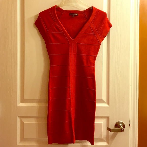 Express Red Bandage- BodyCon Dress 💋