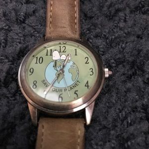 Snoopy save our planet watch