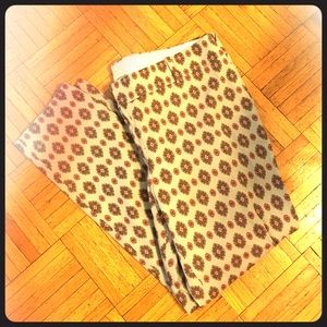 J. Crew print pants