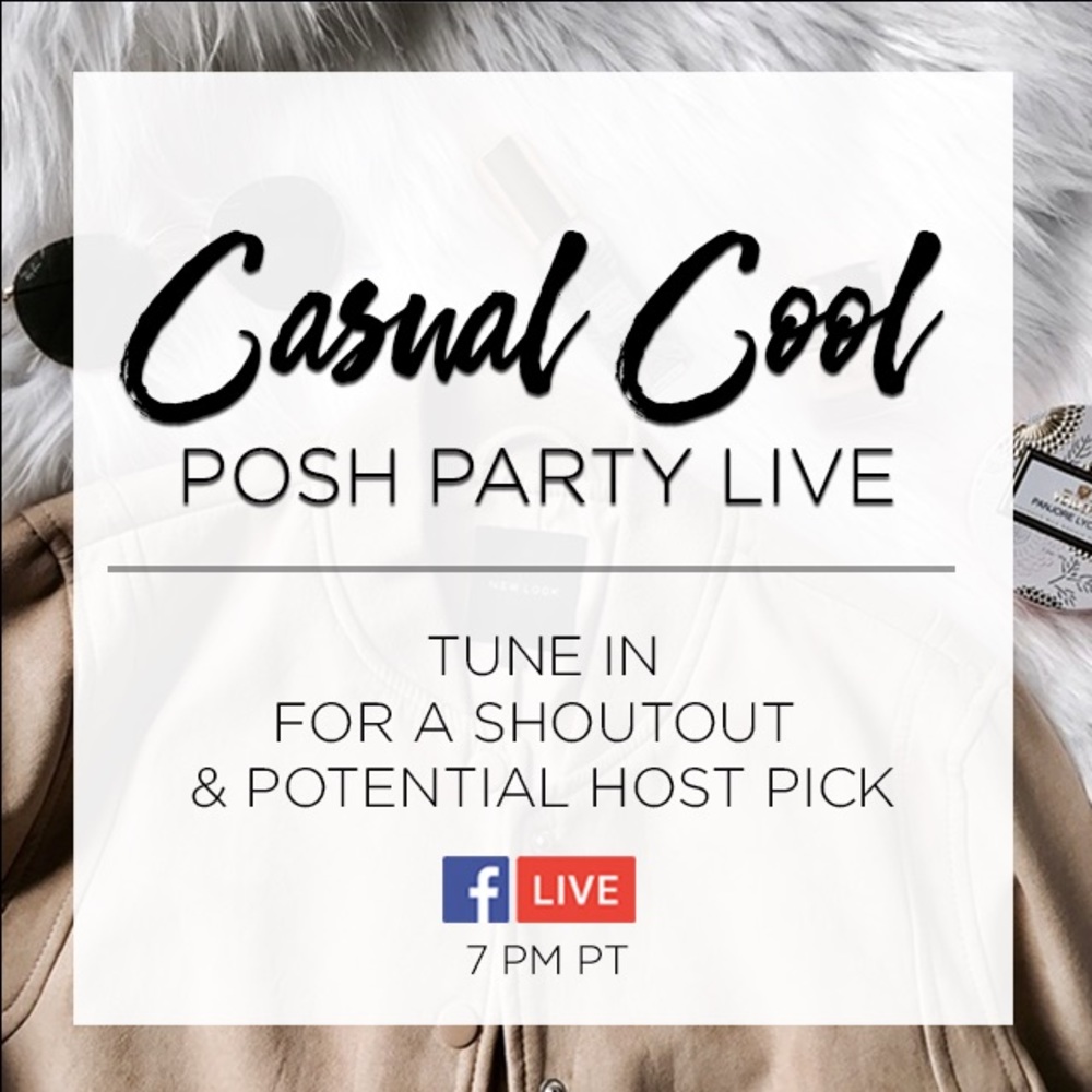 Casual Cool - Posh Party Live Wed(2/2) 7pm PST