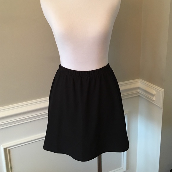 Black-Nike Women's Athletic Skirt with shorts