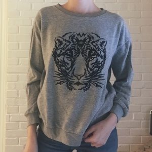 DONATING SOON Tiger Crewneck Sweatshirt