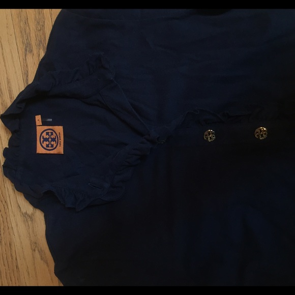 SOLD🚫Tory Burch Ruffle Polo - Picture 2 of 3