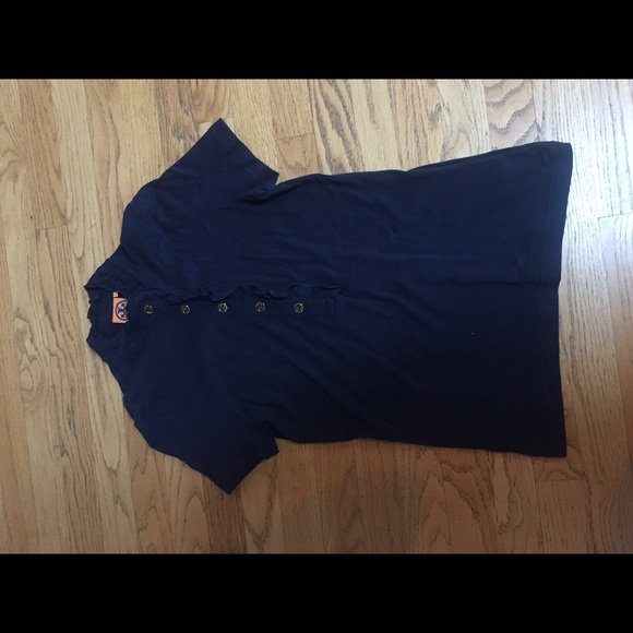 SOLD🚫Tory Burch Ruffle Polo - Picture 3 of 3