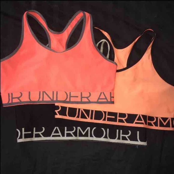 3 under armour sports bras