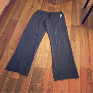Gray Boyfriend pants Victoria Secret sweats