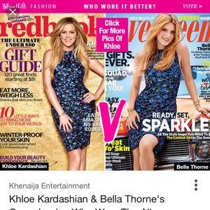 BRAND NEW Alice and Olivia embellished dress