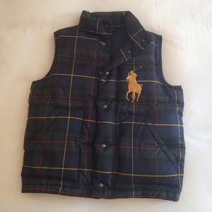 Ralph Lauren Plaid Vest
