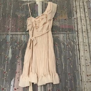 White off shoulder dress