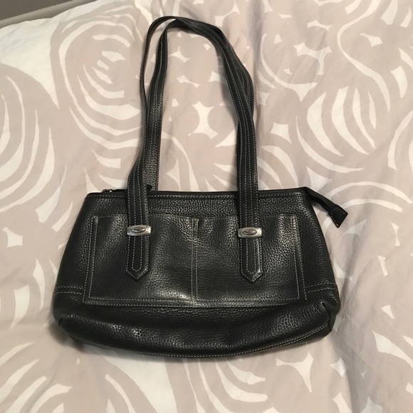 Brighton Black purse with silver a accents