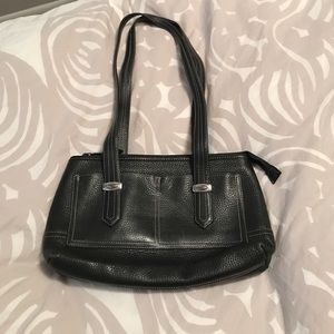 Brighton Black purse with silver a accents