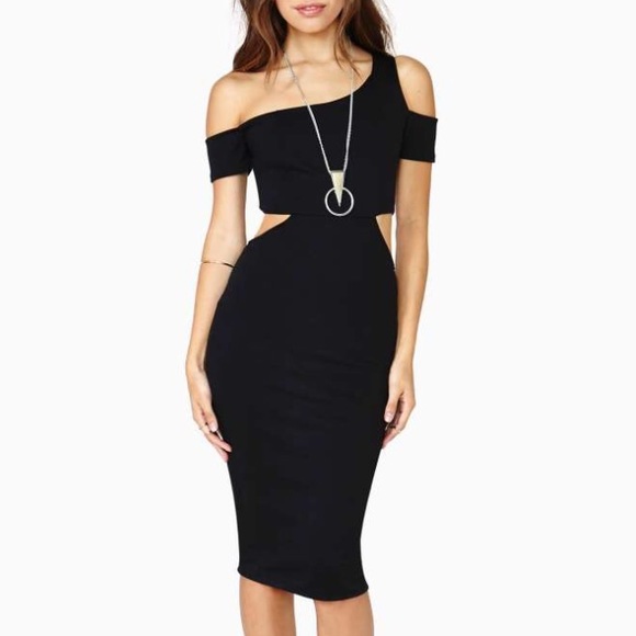 Nasty Gal Cut out bodycon