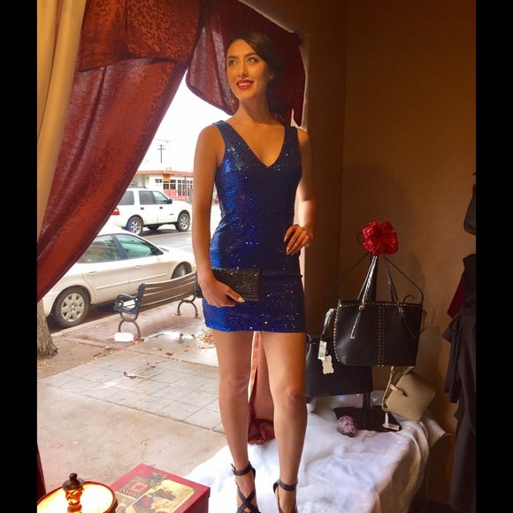 Mini Sequin Dress-LAST ONE-5πRated-FINAL CUT - Picture 3 of 6