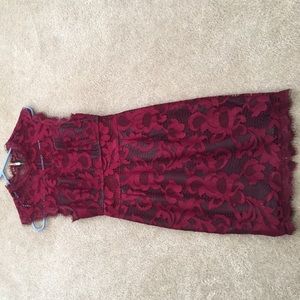 Forever 21 red lace dress