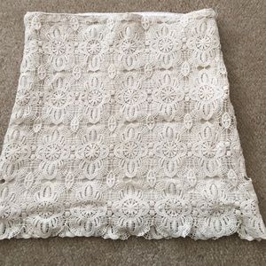 Forever 21 lace mini skirt