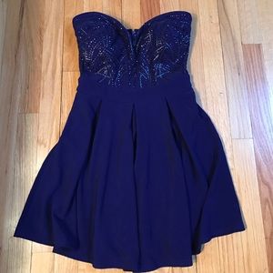 ASOS Prom dress purple 4