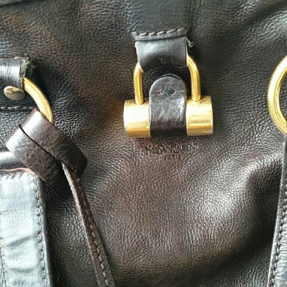 YSL Large Muse Bag Chocolate Brown - Picture 3 of 7