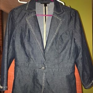 Denim jacket size 8