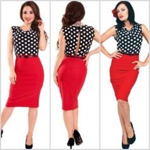Rock Steady "Ramona" wiggle dress