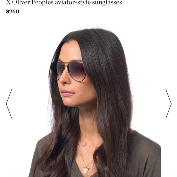 Sold on eBay Oliver Peoples Aviators