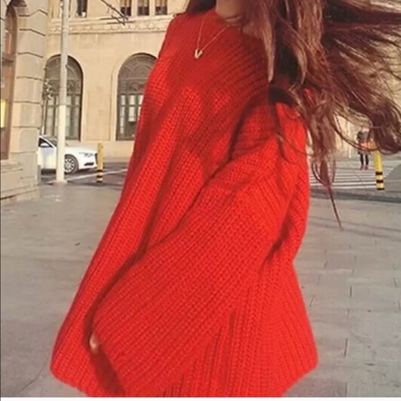 Sweaters - Red sweater