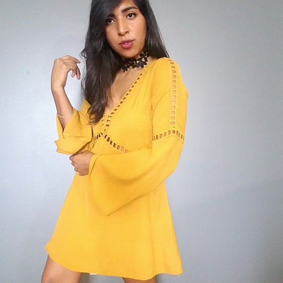 💕20%OFF💕LITTLE MISS SUNSHINE TRIM TUNIC DRESS - Picture 3 of 5