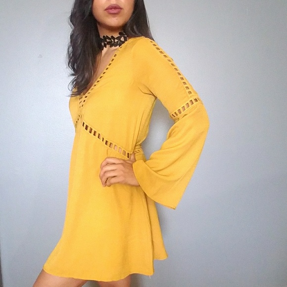 💕20%OFF💕LITTLE MISS SUNSHINE TRIM TUNIC DRESS - Picture 2 of 5