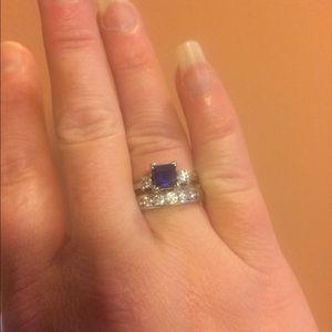 showing off New Wedding set